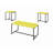 Ensemble de 3 tables de bout, ensemble de tables basses et tables d'appoint Fulgencio-347166024-347166007
