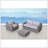 Fully Assembled Wicker 3-Person Seating Set With Cushions
