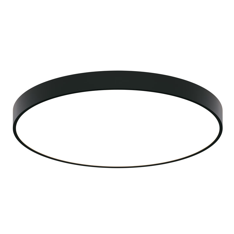 Surface Jazz ronde - l 24 po - Directe / indirecte - Noir, Noir, 24", 14