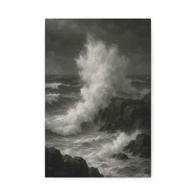 Apel Single Picture Frame Print on Canvas