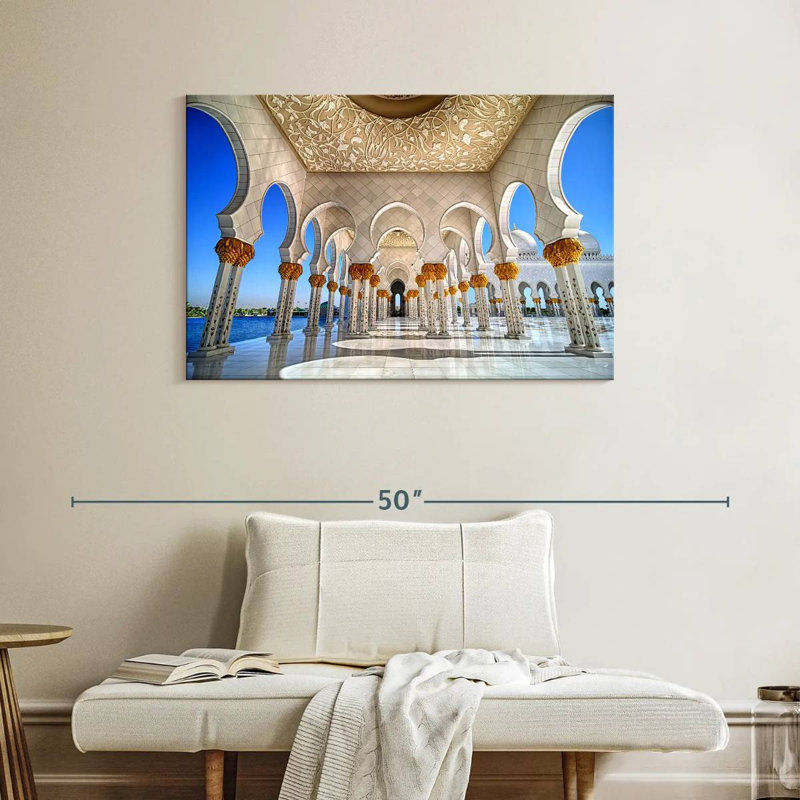 Ravi Elegant Sheikh Zayed Mosque, 26" H x 39" W