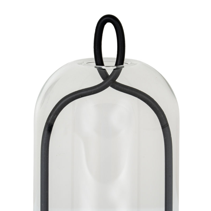 Anhat Glass Candle Accessories, 19 cm H x 10 cm W x 10 cm D