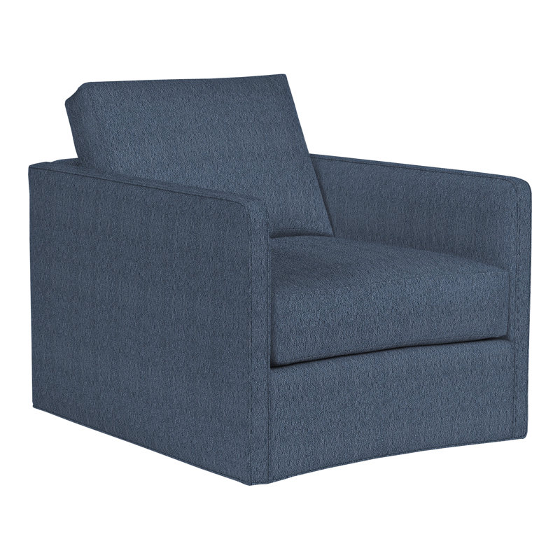 Chaise pivotante Wynne, Navada bleu