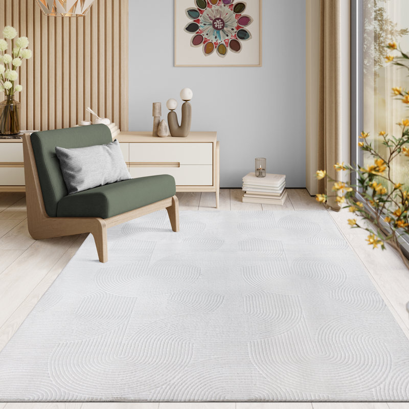 Beucher Machine Woven Grey Indoor / Outdoor Rug, Rectangular 60 x 100cm