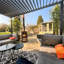 1 pi L x 1 pi Pergola en aluminium