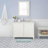 Laura Ashley Butter Chenille Bath Rug-98547021-20351710
