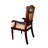 Sheraton 18.5'' H Upholstered Mahogany Armchair