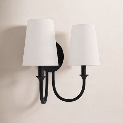Ikenna 2 Light Dimmable Armed Sconce