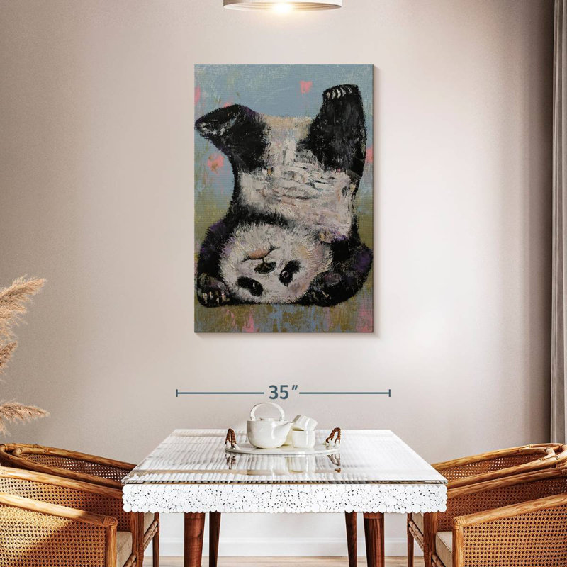 Brampt Panda Headstand, 45" H x 30" W