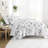  Down Alternative Magnolia Grey Patterned Comforter Set-59334086