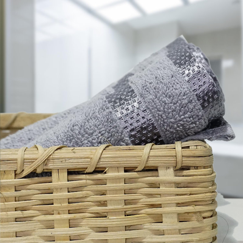 Milven Premium Face Cloth, Silver