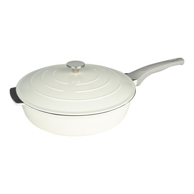 Grunwerg Commichef Aluminum Non-Stick Frying Pan with Lid