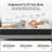 Shelburn 10" Medium Foam Mattress with Cooling Gel & Smooth-Top Design, Made in USA-667398619