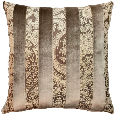 Robert Striped Reversible Throw Pillow