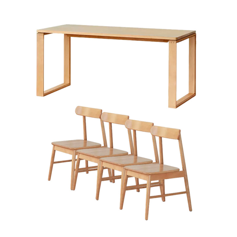 Ensemble de salle à manger Maryan, H 29,52 po x L 62,99 po x l 31,49 po