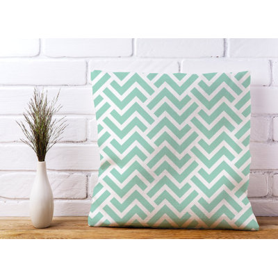 Fannin Geometric Square Cushion