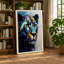 Lioness in Colour Modern 1 Piece Wrapped Canvas Wall Art-136702525-136702529