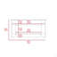 Table de rangement, quatre pieds, tablette inférieure-409720331