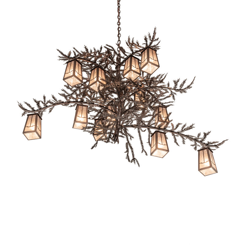 Lustre unique à 12 lumières Esaul