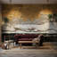 Décoration murale oiseaux en plâtre délavés-884873466-884873469