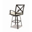 Tabouret de comptoir pivotant avec coussin Mulcahey-856249125-895548434
