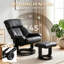 Fauteuil inclinable pivotant avec repose-pieds