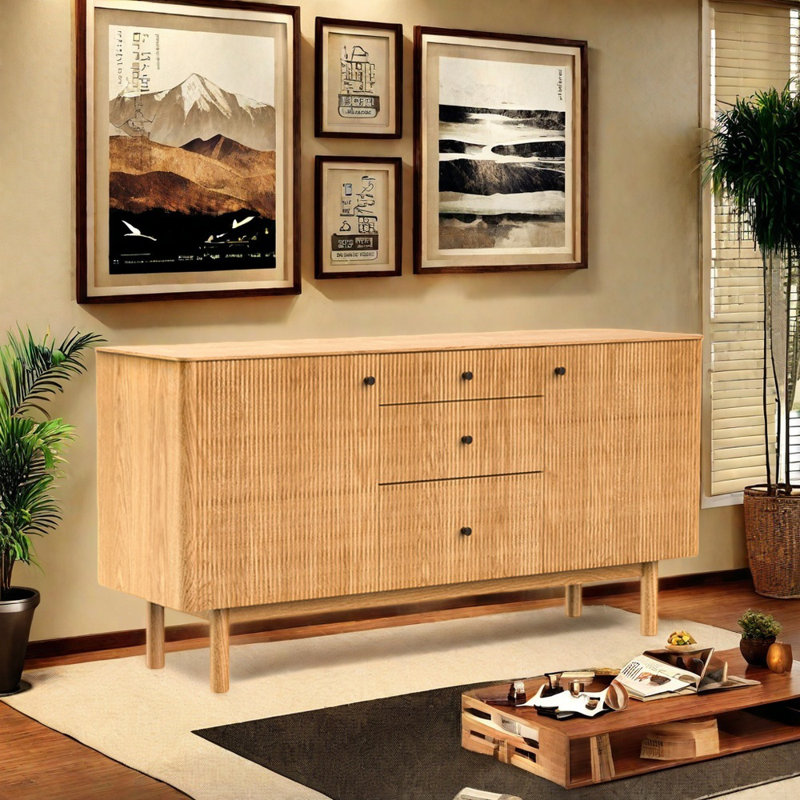 All-Solid Wood Home Sideboard