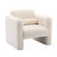 Canapé simple 33,86 po et coussin décoratif, structure en bois massif, capacité de 300 lb pour les petits espaces-891736781
