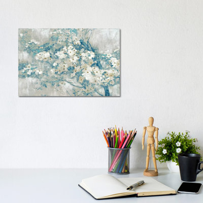 Dogwood Bloom I by Edward Selkirk - Wrapped Canvas Painting
