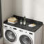 Washer Dryer Countertop, Washer Dryer Topper, Solid Wood Washers And Dryers Countertop, 54" Width X 27.5" Depth Laundry Countertop ,Black