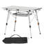 Couche de maille pliante en aluminium pour table de camping