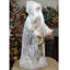 Décoration de Noël 32 po père Noël somptueux or