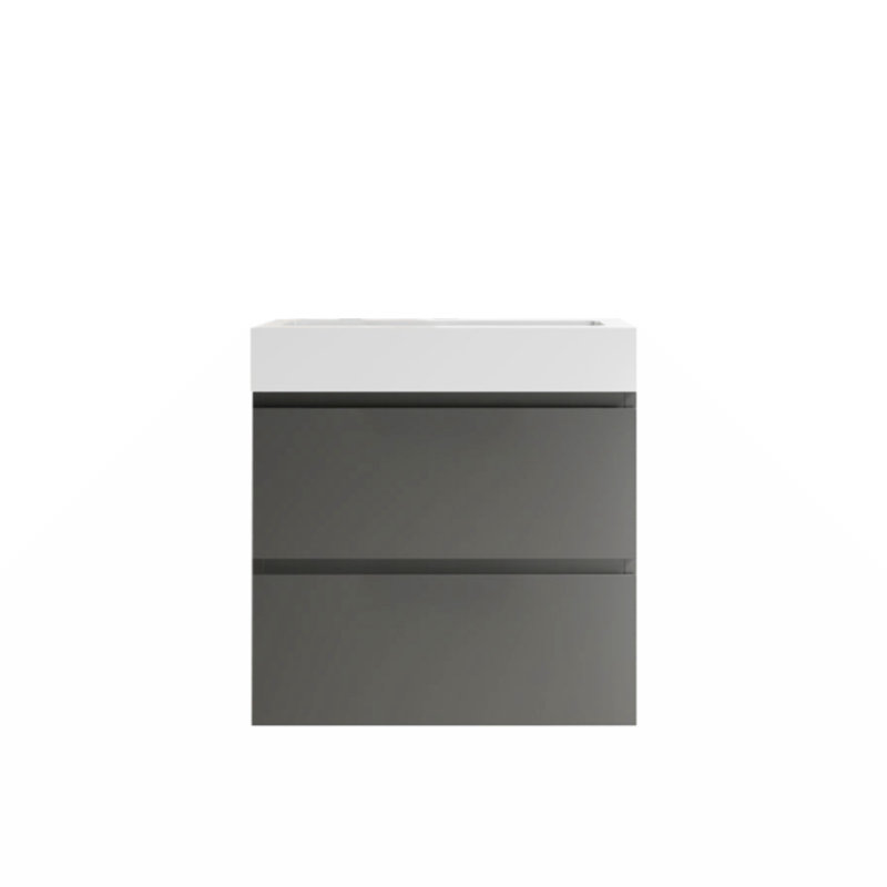 Ensemble de meuble-lavabo simple mural 24 po Guenot