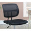 Chaise de bureau moderne et ergonomique avec support lombaire réglable, dossier en filet et tissu respirant pour la maison ou le bureau