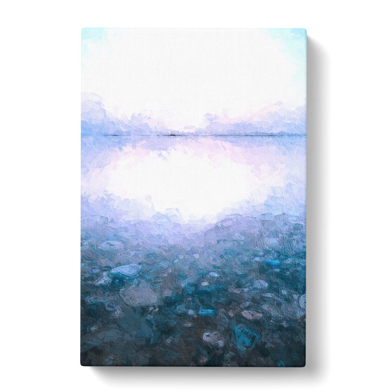Pebble Beach - Wrapped Canvas, 76cm H x 50cm W x 3cm D