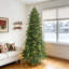 Arbre de Noël épinette pré-éclairé-215575806