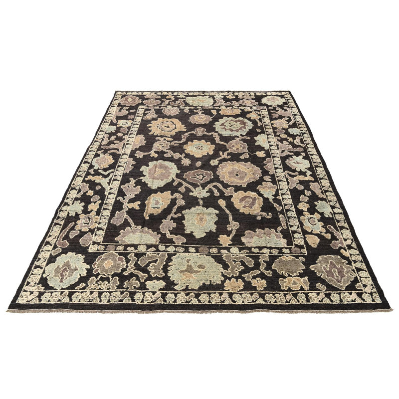 Tapis noir Pursley