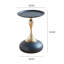 Table d'appoint moderne avec base lestée, finition résistante aux égratignures et nano-enduite - Table d'appoint polyvalente pour le salon, la chambre à coucher, le balcon-1723736873