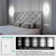 Dimmable LED Wall Sconces 4 Color Temperature Set of 2