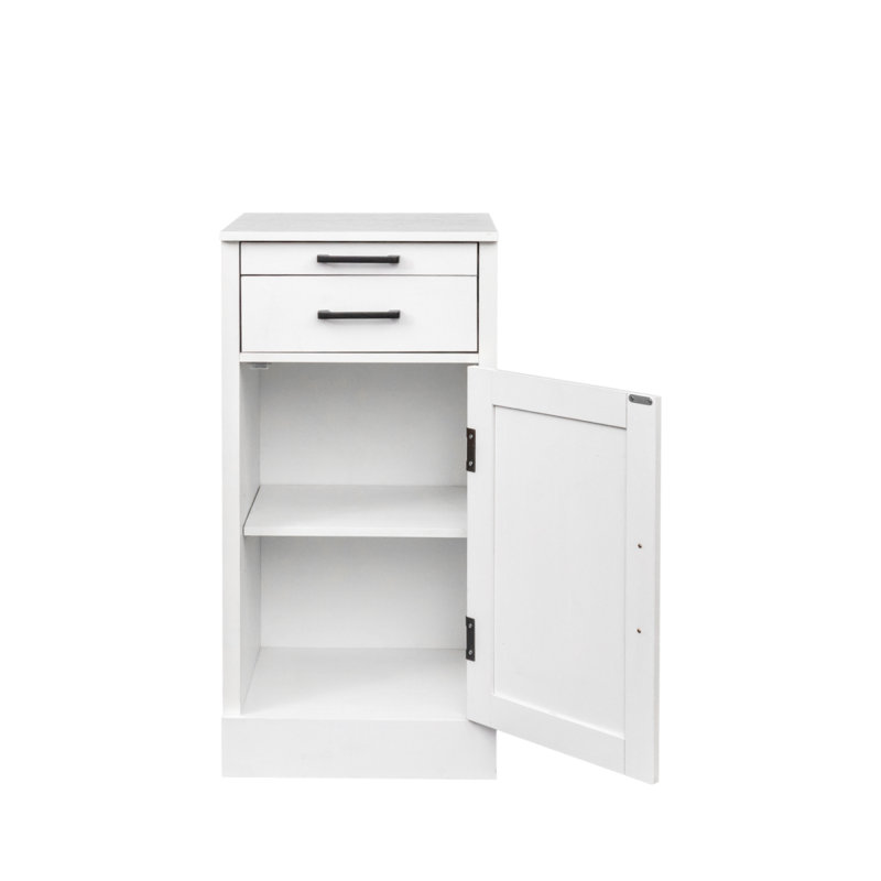 Armoire de bar à vin blanche modulaire avec huche pour salle à manger, Blanc