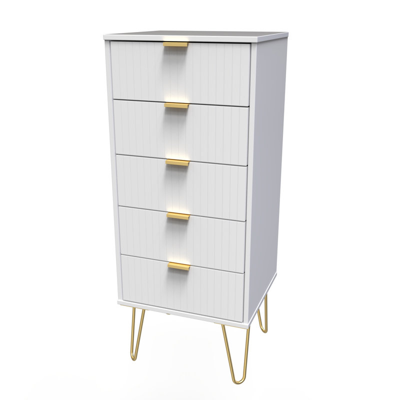 Bentancourt 45cm W Manufactured Wood Bedside Table