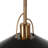 Tilda 1 - Light 14" Wide Electroplated Brass Single Pendant-586530980