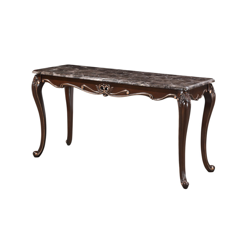 Cona 58'' Marble Top Console Table