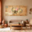 «Rose Vintage Roses», ensemble de 3 impressions sur toile-1525982736
