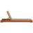 Feazell Solid Teak Lounger