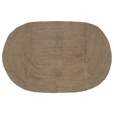 Oval Solid Colour Standard 300cm X 300cm Area Rug