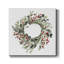Holly Farmhouse Wreath II - Toile tendue avec châssis-1267015325