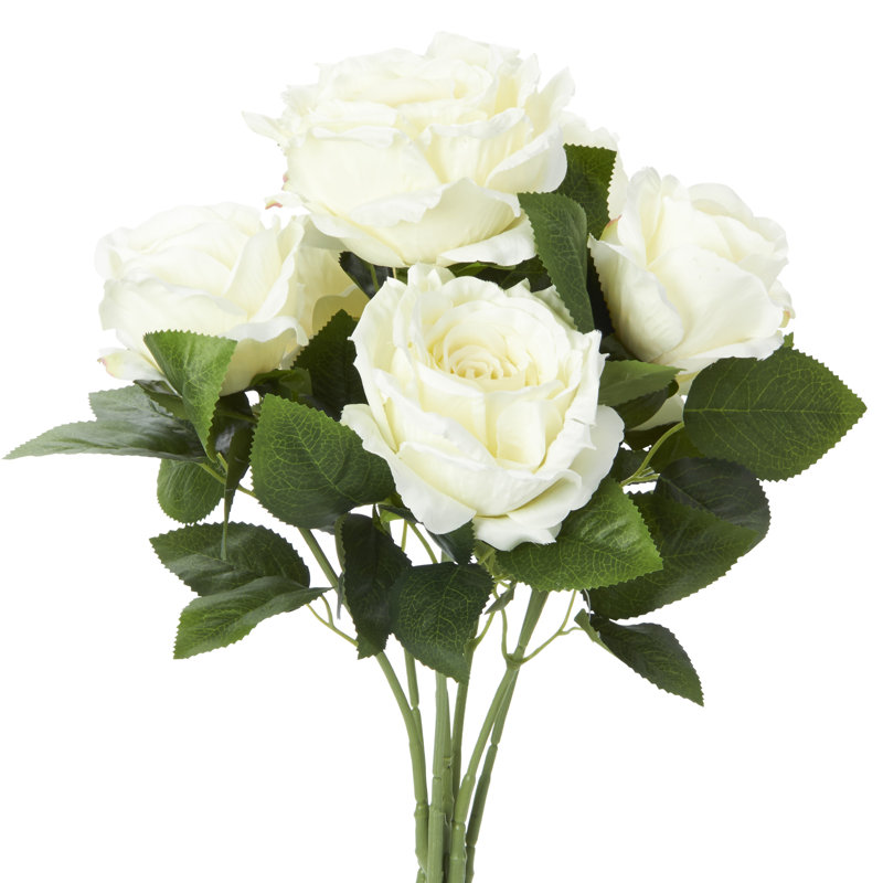 Pulvérisateur de rose élégant et artificiel deluxe, Crème