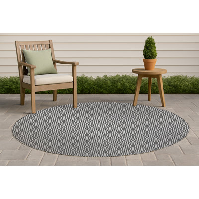 Tapis d'extérieur antidérapant à chevrons