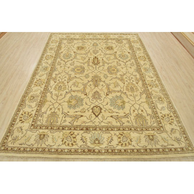 Anatolia Ziegler One-of-a-Kind 8' X 9'8" New Age Wool Area Rug in Beige